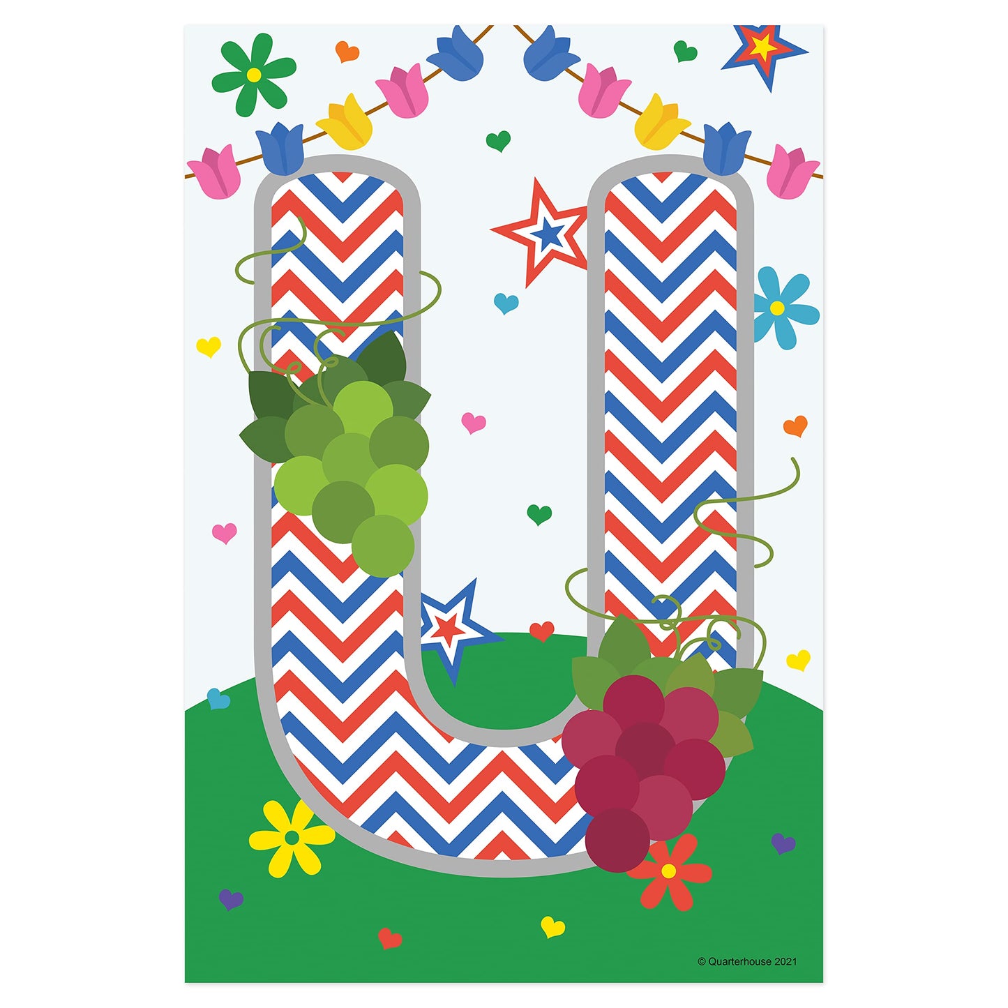 Quarterhouse Bienvenue Welcome Poster Set, French - ESL Classroom Learning Materials for K-12 Students and Teachers, Set of 9, 12 x 18 Inches, Extra Durable