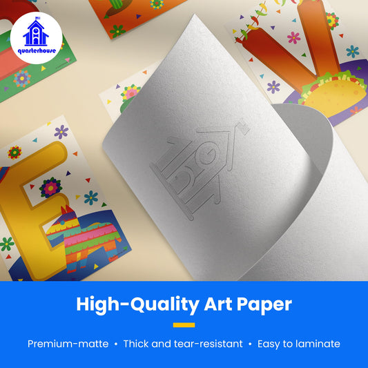 Quarterhouse Bienvenidos Welcome Poster Set, Spanish - ESL Classroom Learning Materials for K-12 Students and Teachers, Set of 11, 12 x 18 Inches, Extra Durable