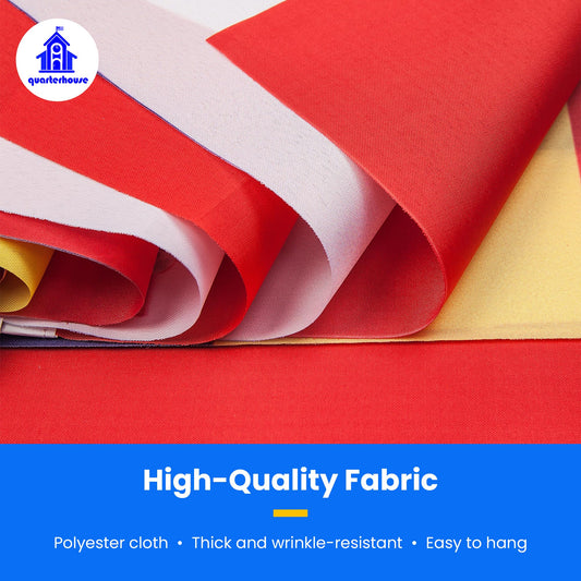 Quarterhouse European Union Country Flags - 28 EU Member Countries Per String - Polyester, 8 x 12 Inches