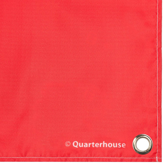 Quarterhouse French Welcome Banner for French Classrooms, Restaurants, Bilingual Businesses, Special Events - Flag of France (Blue, White & Red) Background - Polyester, 60 x 10 Inches