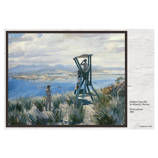 Quarterhouse WWII, 'Stephen Crane Hill' Poster, Social Studies Classroom Materials for Teachers