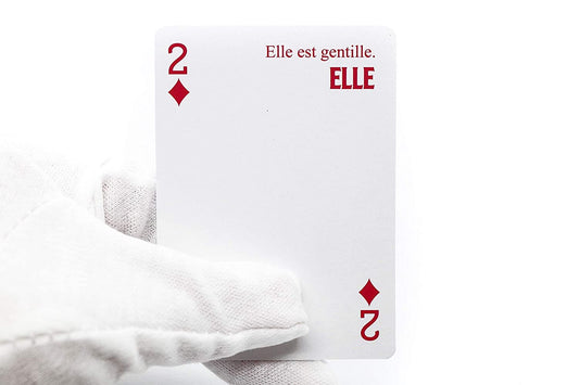 WorldDecks by Quarterhouse! Spanish and French - ESL Flash Cards for K-12 Students and Teachers, Set of 52, 2.5 x 3.5 Inches