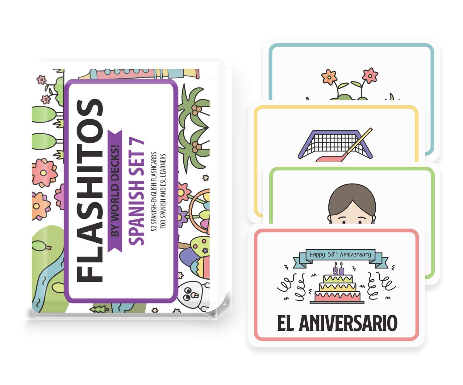 English & Spanish Flashcard Sets