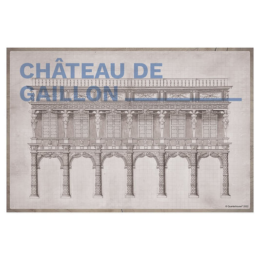 Quarterhouse Château de Gaillon Poster, Art History Classroom Materials for Teachers