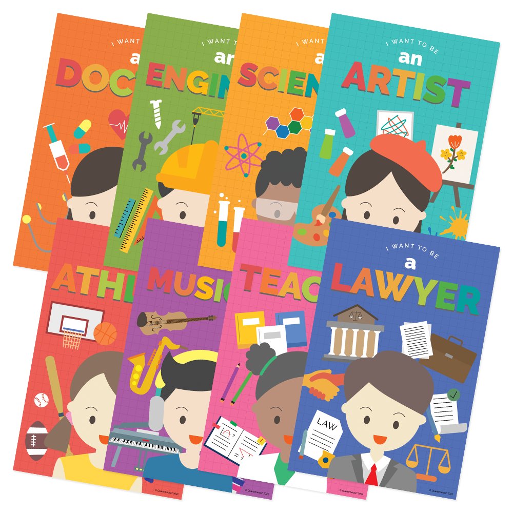 Quarterhouse Career as a Lawyer Poster, Elementary Classroom Materials for Teachers